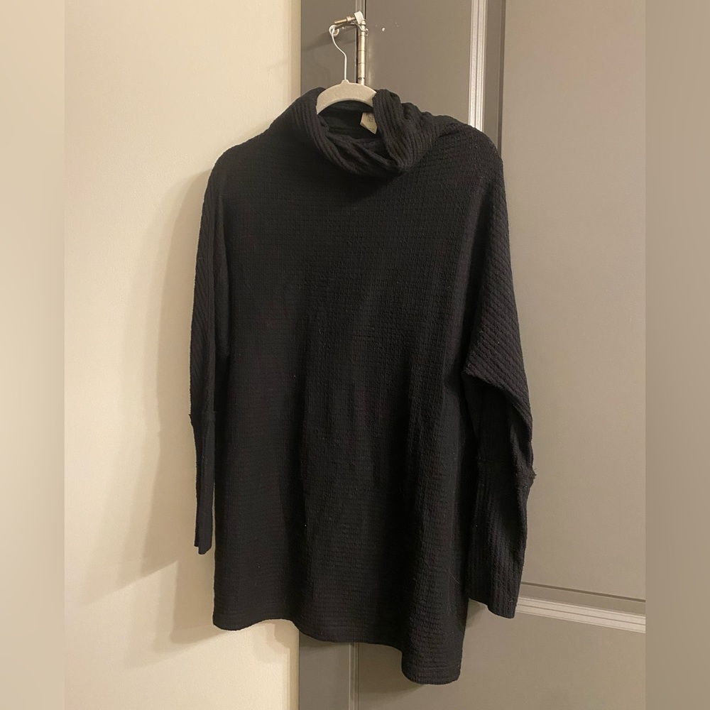Free people Waffle Knit Tunic Top